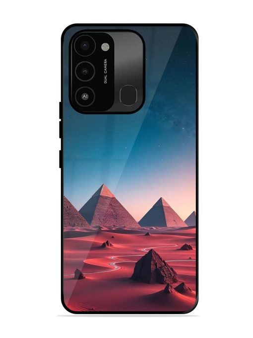 Ancient Wonders Sky Glossy Soft Edge Case for Tecno Spark Go (2022)