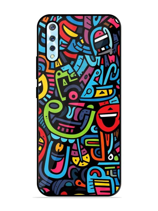 Doodlephoria Glossy Soft Edge Case for Vivo S1 Chachhi