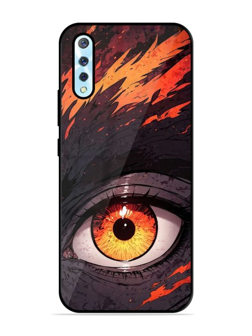 Inferno Gaze Glossy Soft Edge Case for Vivo S1 Chachhi