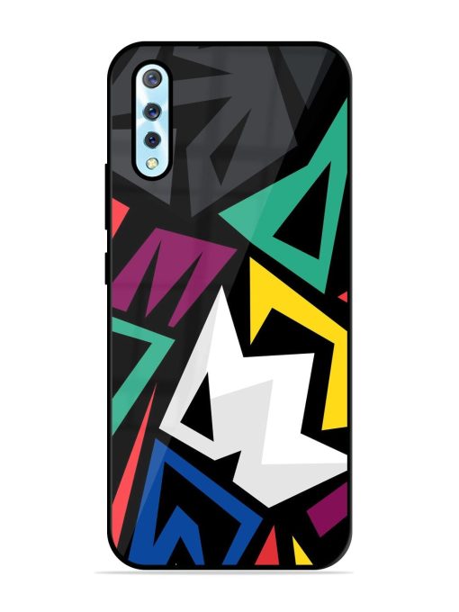 Chaotic Geometry Glossy Soft Edge Case for Vivo S1 Chachhi