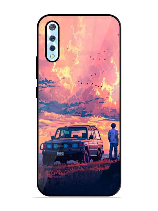 Solitude'S Horizon Glossy Soft Edge Case for Vivo S1 Chachhi