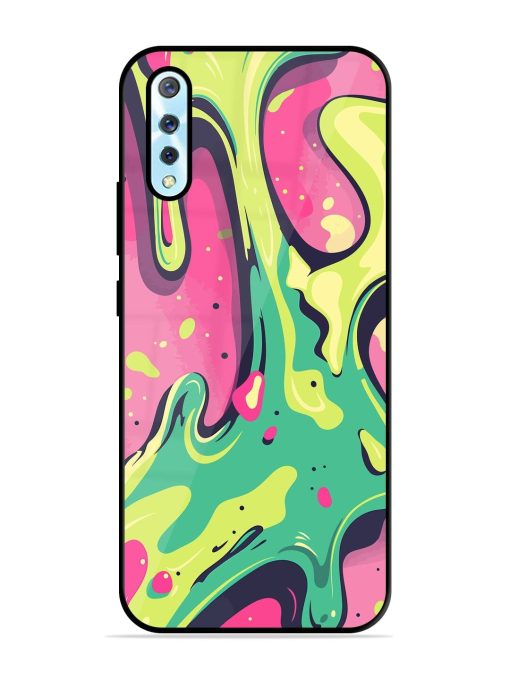 Gooey Grooves Glossy Soft Edge Case for Vivo S1 Chachhi