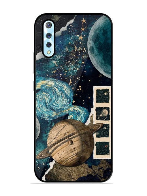 Celestial Tapestry Glossy Soft Edge Case for Vivo S1 Chachhi