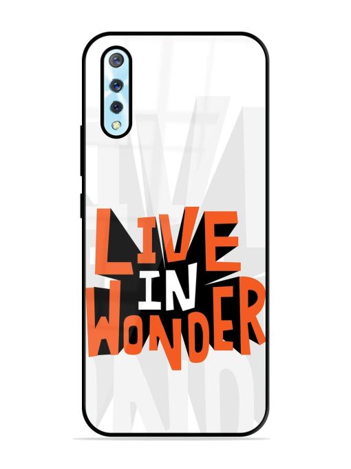 Wonder Burst Glossy Soft Edge Case for Vivo S1 Chachhi