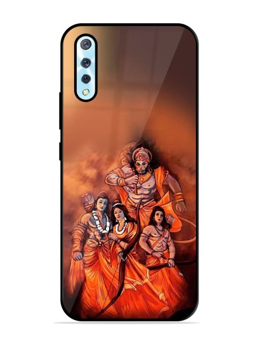 Sita Ram Glossy Soft Edge Case for Vivo S1 Chachhi