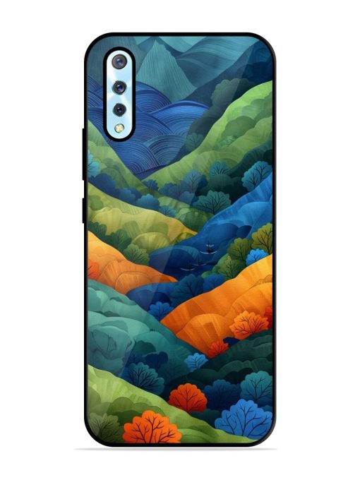 Serene Summits Glossy Soft Edge Case for Vivo S1 Chachhi