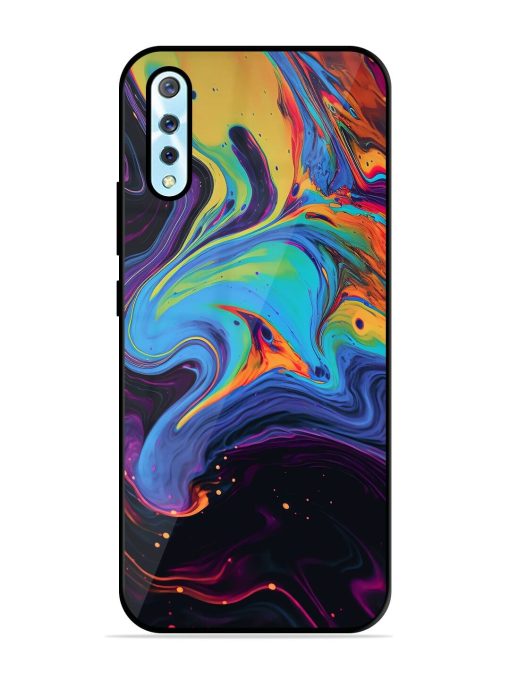 Liquid Dreamscape Glossy Soft Edge Case for Vivo S1 Chachhi