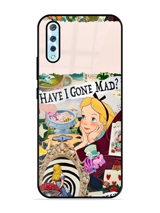 Mad Hatter'S Collage Glossy Soft Edge Case for Vivo S1 Chachhi