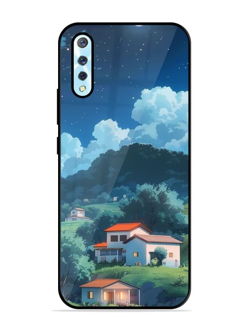 Peaceful Nightscape Glossy Soft Edge Case for Vivo S1 Chachhi