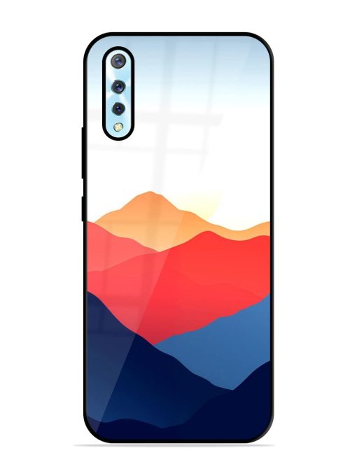 Sunset Peaks Glossy Soft Edge Case for Vivo S1 Chachhi