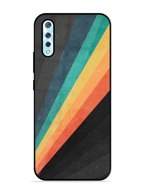 Retro Spectrum Glossy Soft Edge Case for Vivo S1 Chachhi