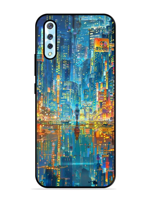 Neon Metropolis Glossy Soft Edge Case for Vivo S1 Chachhi