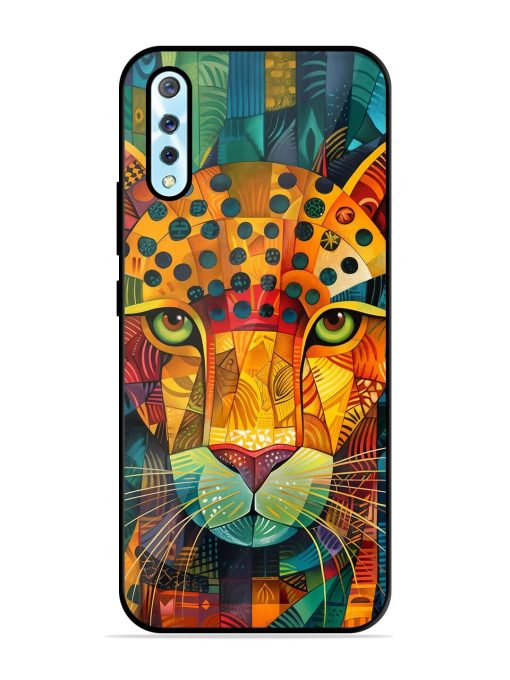 Mosaic Majesty Glossy Soft Edge Case for Vivo S1 Chachhi