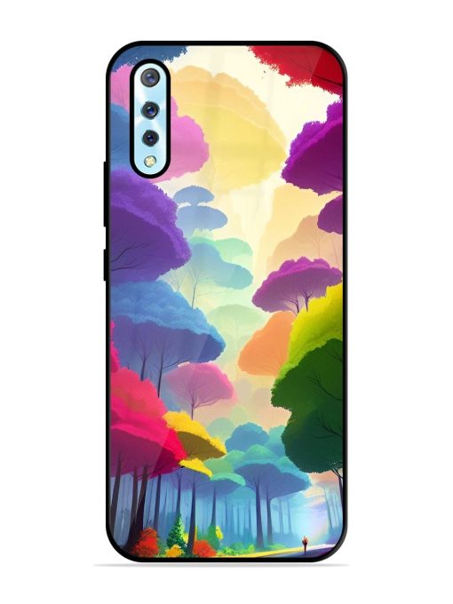 Rainbow Road Glossy Soft Edge Case for Vivo S1 Chachhi