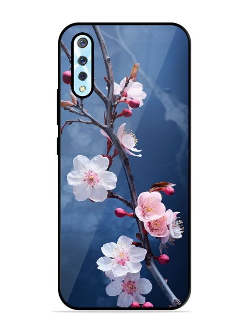 Delicate Blossoms Glossy Soft Edge Case for Vivo S1 Chachhi