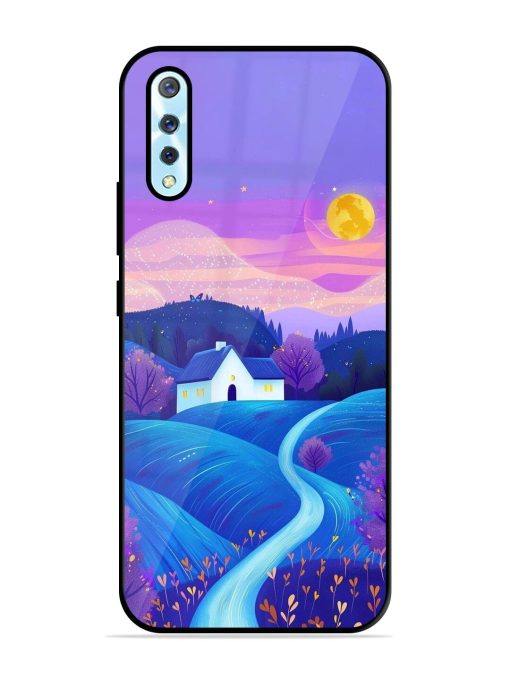 Moonlit Meadow Glossy Soft Edge Case for Vivo S1 Chachhi