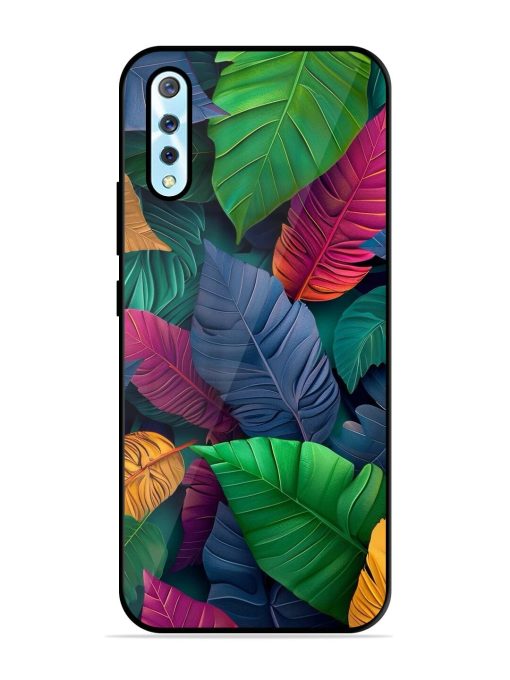 Tropical Tapestry Glossy Soft Edge Case for Vivo S1 Chachhi