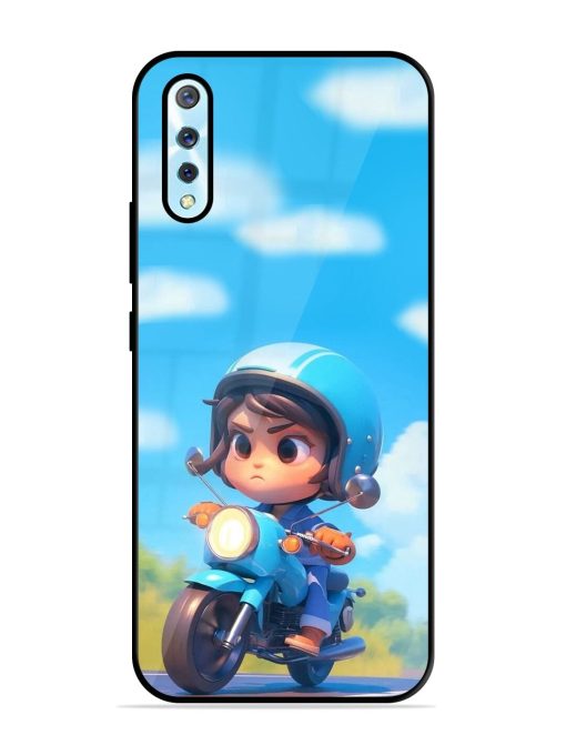 Little Rider Glossy Soft Edge Case for Vivo S1