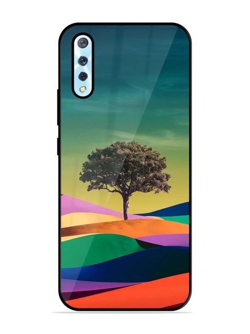 Rainbow'S Lone Sentinel Glossy Soft Edge Case for Vivo S1 Chachhi