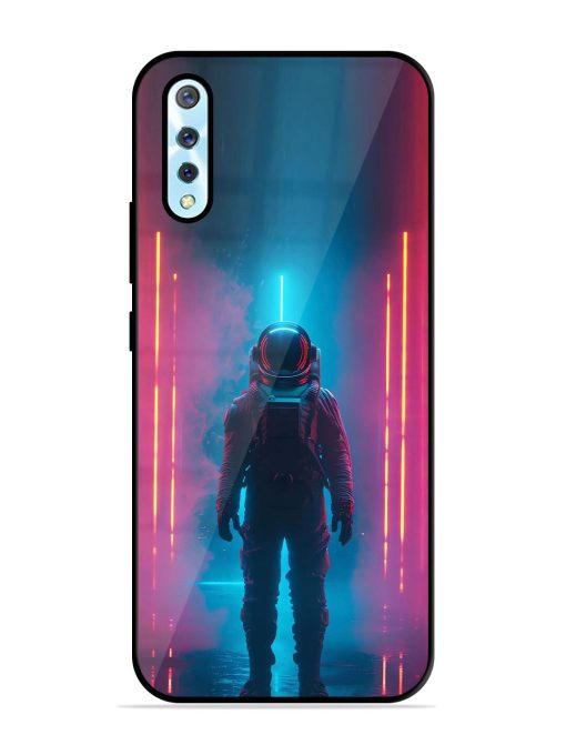 Neon Astronaut Glossy Soft Edge Case for Vivo S1 Chachhi