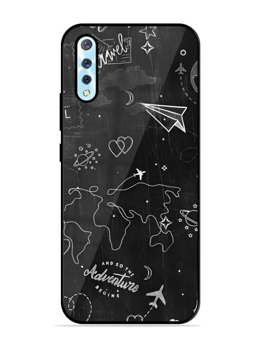 Wanderlust Sketchbook Glossy Soft Edge Case for Vivo S1 Chachhi