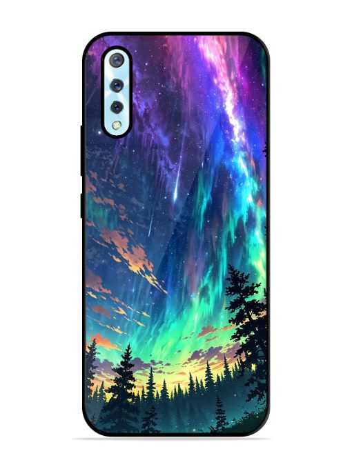 Cosmic Canvas Glossy Soft Edge Case for Vivo S1 Chachhi