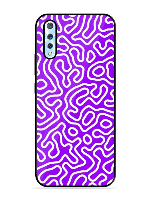 Wavy Wonder Glossy Soft Edge Case for Vivo S1 Chachhi