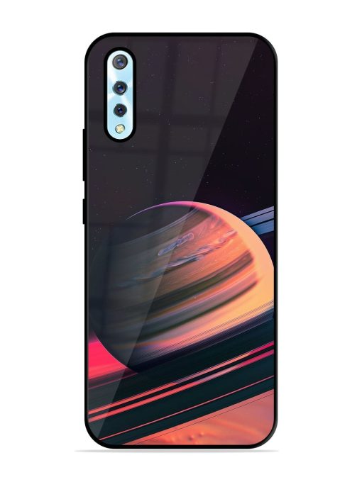 Neon Saturn Glossy Soft Edge Case for Vivo S1 Chachhi