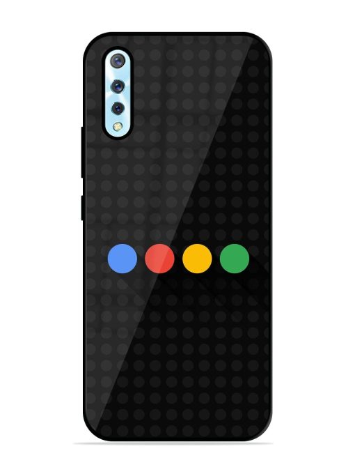 Google Dots Glossy Soft Edge Case for Vivo S1 Chachhi