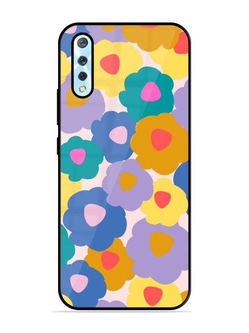 Flower Power Glossy Soft Edge Case for Vivo S1