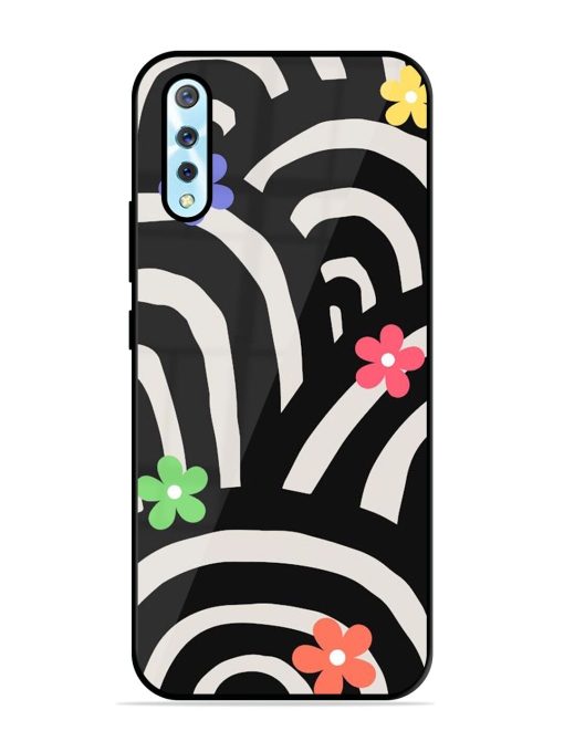 Rainbow Arcs Glossy Soft Edge Case for Vivo S1 Chachhi