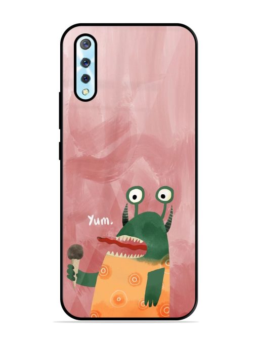 Hungry Monster Glossy Soft Edge Case for Vivo S1 Chachhi