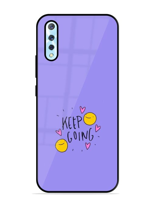 Smiling Through It All Glossy Soft Edge Case for Vivo S1 Chachhi