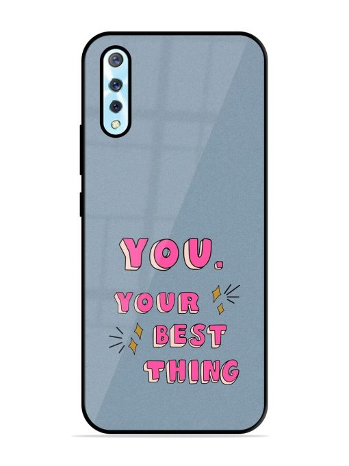 Self-Love Sparkles Glossy Soft Edge Case for Vivo S1 Chachhi