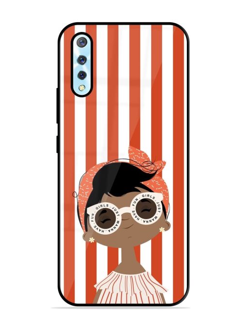 Girls Just Wanna Have Fun Glossy Soft Edge Case for Vivo S1 Chachhi