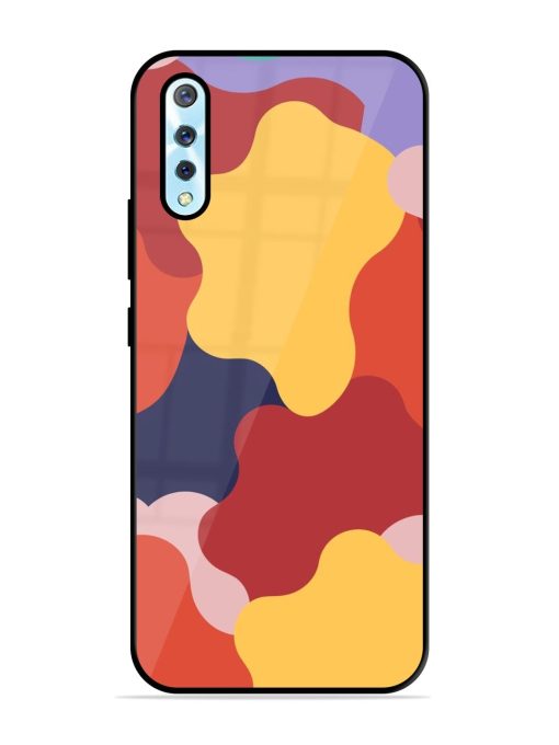 Gooey Color Chaos Glossy Soft Edge Case for Vivo S1 Chachhi