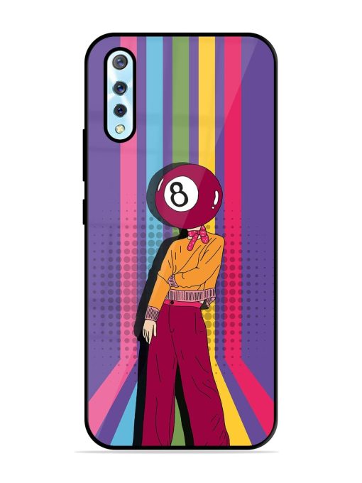 Eight Ball Fashionista Glossy Soft Edge Case for Vivo S1 Chachhi