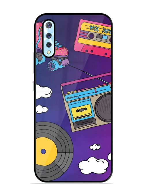 Retro Vibes Glossy Soft Edge Case for Vivo S1 Chachhi