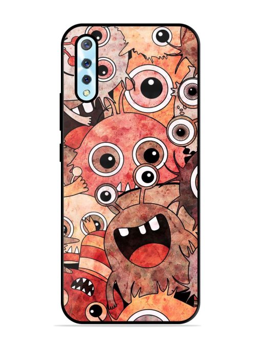 Monster Mash Glossy Soft Edge Case for Vivo S1 Chachhi