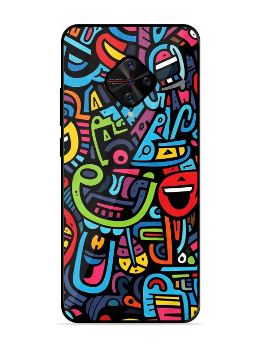 Doodlephoria Glossy Soft Edge Case for Vivo S1 Pro Chachhi