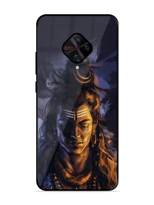 Lord Shiva Glossy Soft Edge Case for Vivo S1 Pro Chachhi