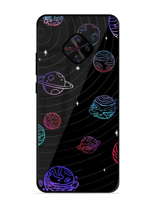 Cosmic Ballet Glossy Soft Edge Case for Vivo S1 Pro Chachhi