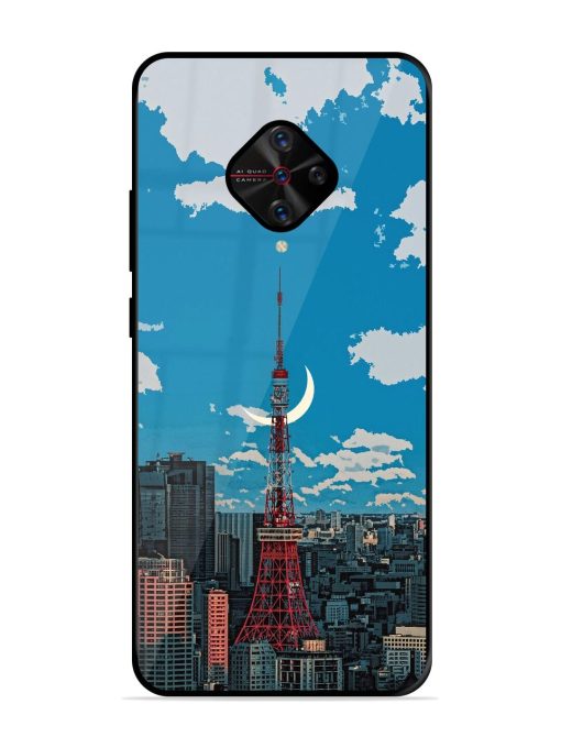 Tokyo Twilight Glossy Soft Edge Case for Vivo S1 Pro Chachhi