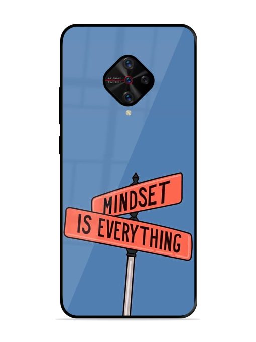 Mindset Matters Glossy Soft Edge Case for Vivo S1 Pro Chachhi