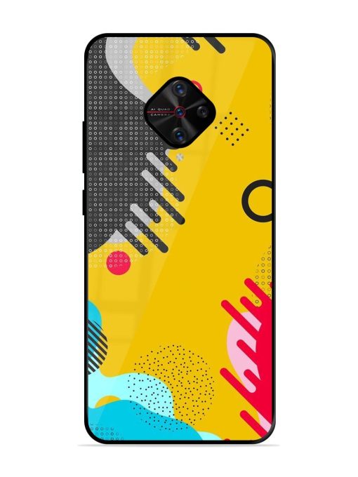 Neon Pop Glossy Soft Edge Case for Vivo S1 Pro Chachhi