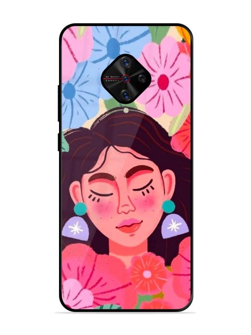 Blooming Serenity Glossy Soft Edge Case for Vivo S1 Pro Chachhi