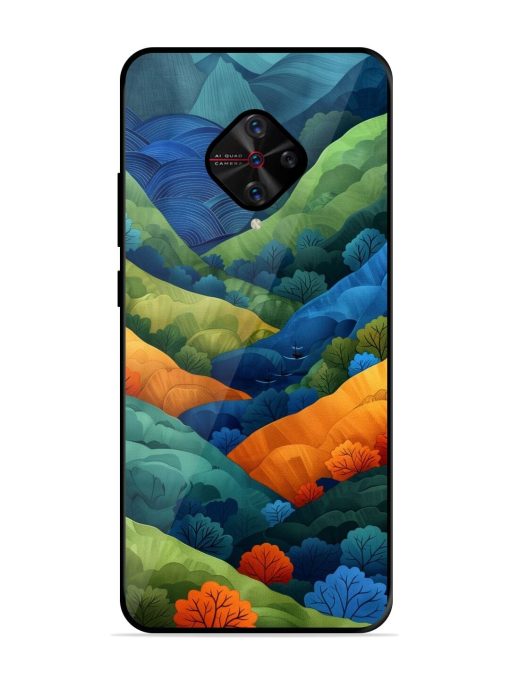 Serene Summits Glossy Soft Edge Case for Vivo S1 Pro Chachhi