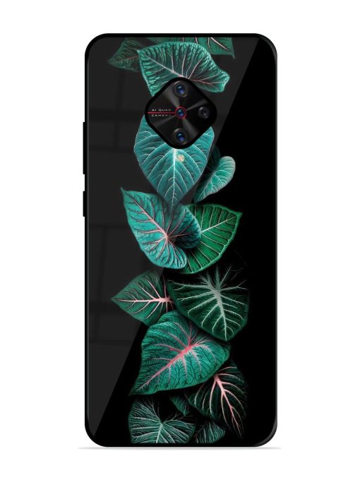 Emerald Elegance Glossy Soft Edge Case for Vivo S1 Pro Chachhi