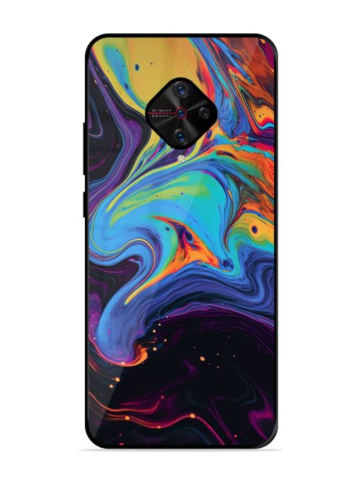 Liquid Dreamscape Glossy Soft Edge Case for Vivo S1 Pro Chachhi