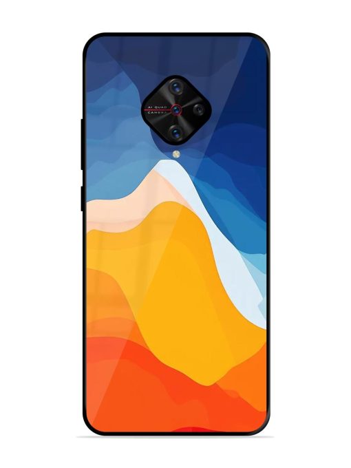 Liquid Landscape Glossy Soft Edge Case for Vivo S1 Pro Chachhi